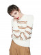 Jersey Morión crudo de rayas & Me Unlimited