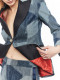 Detalle Interior Blazer Denim Patchwork Blossom The Extreme Collection