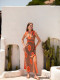 Vestido Bordado Largo Nema Resort Wear