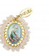 Medalla religiosa pequeña Virgen Rosas - Basileia