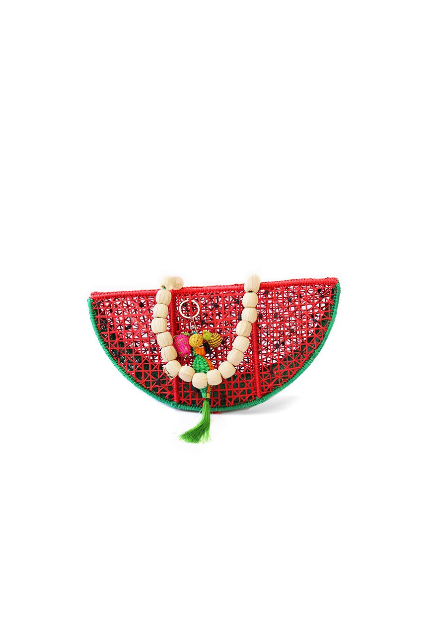 Bolso sandía de palma de iraca Basileia