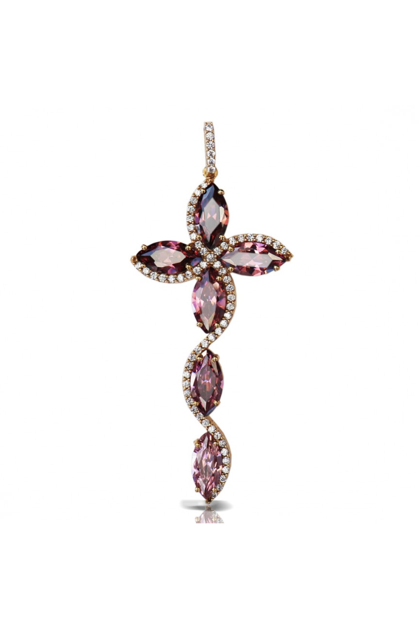 Cruz de piedras rodolita Nerea Basileia