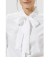 Blusa blaca lazo Rich & Royal - BASILEIA
