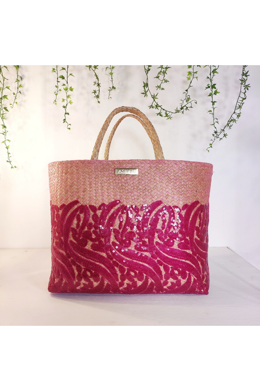 Bolso artesanal Capri Basileia Edición Limitada - Cesta de palma