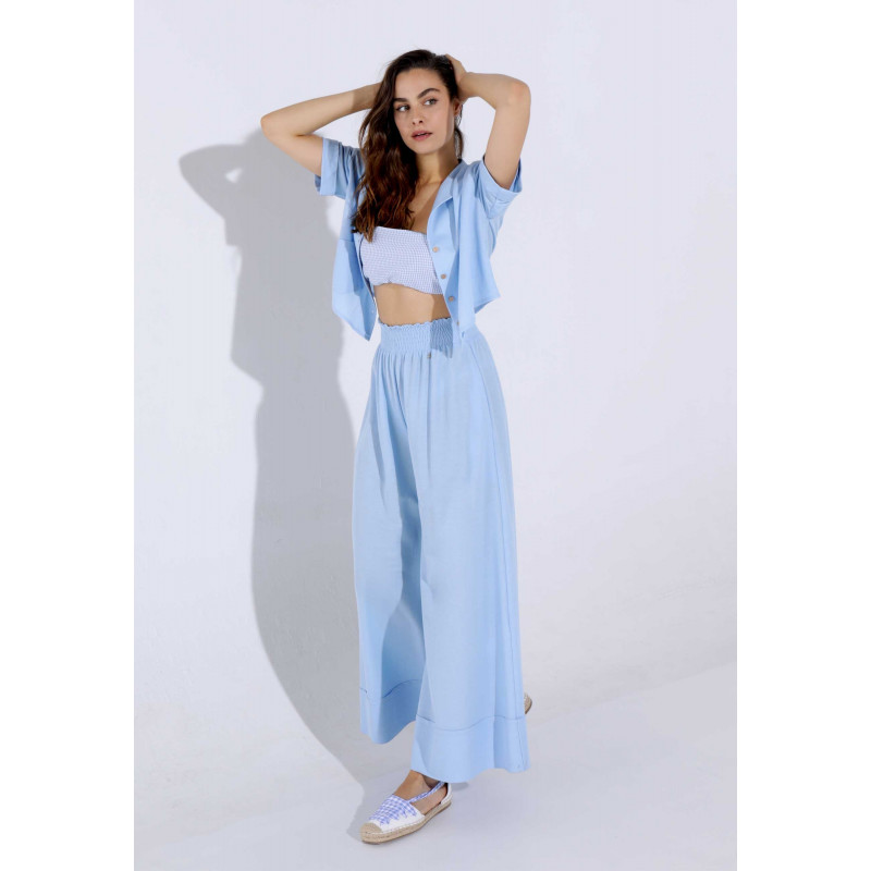 PANTALON IVY AZUL CLARO AND ME UNLIMITED